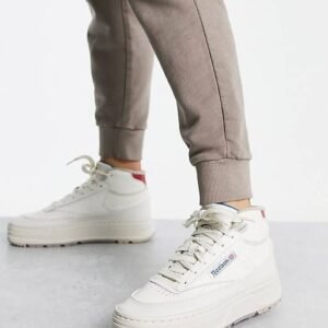 Club C Double Geo Mid Sneakers